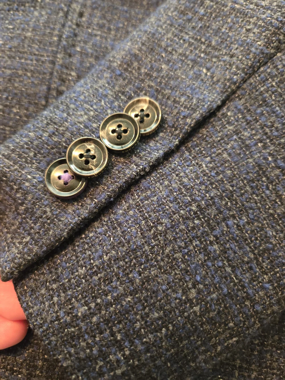 Ted Baker Men's Textured Navy Sport Coat